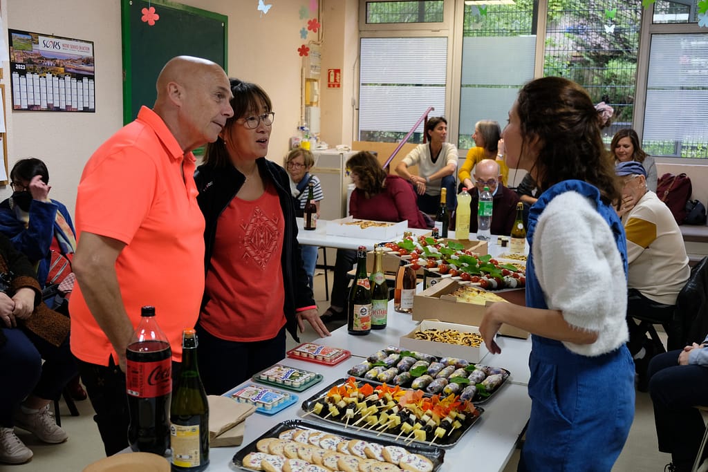 Un joli buffet fleuri