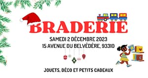 Braderie et expo-vente samedi 2 décembre 2023 au Pré Saint-Gervais