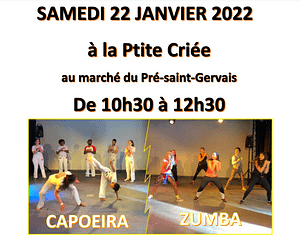 22 janvier 2022 zumba et capoeira