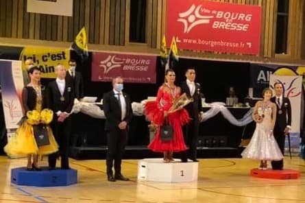 2ème place au concours de danse standard