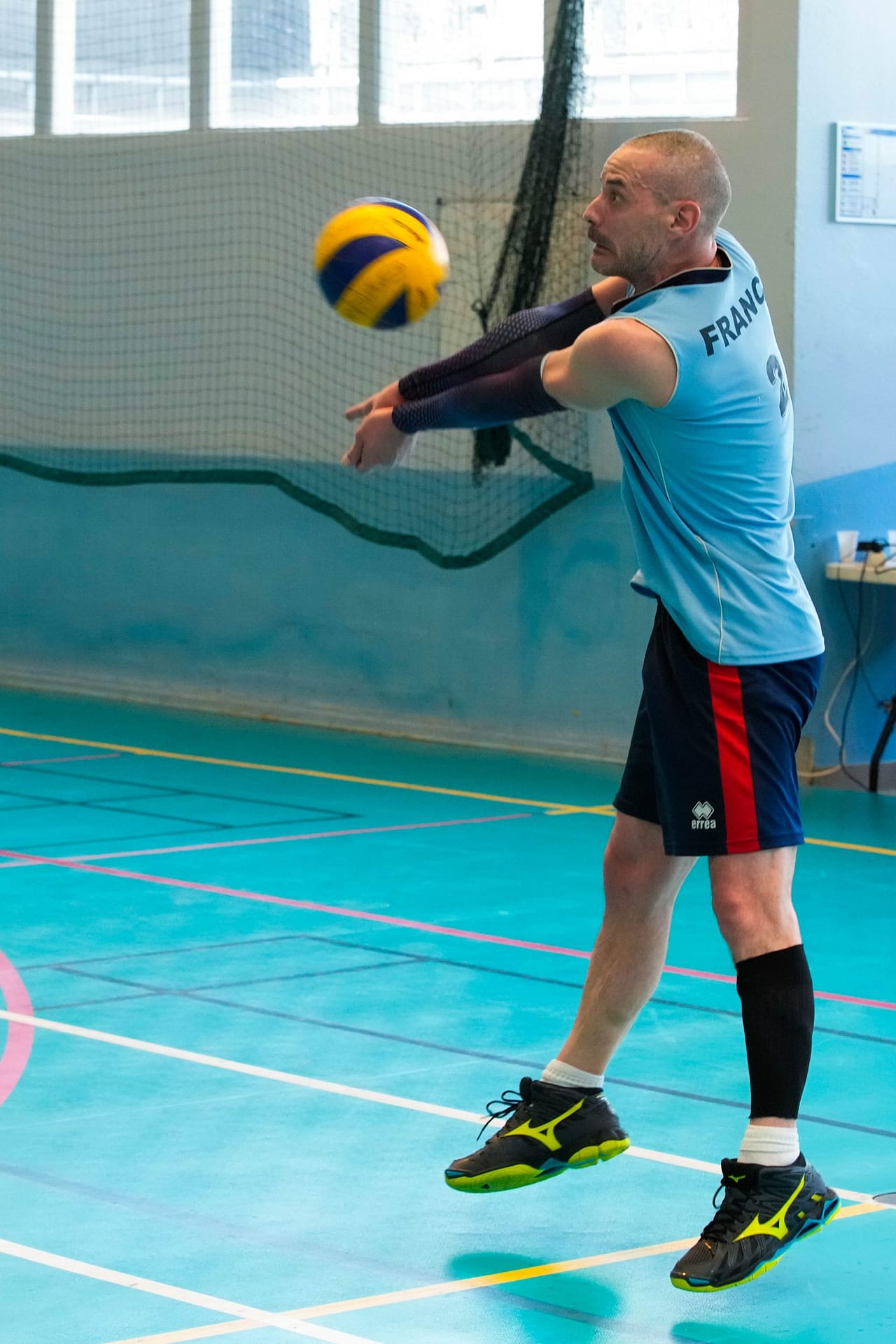réception volley