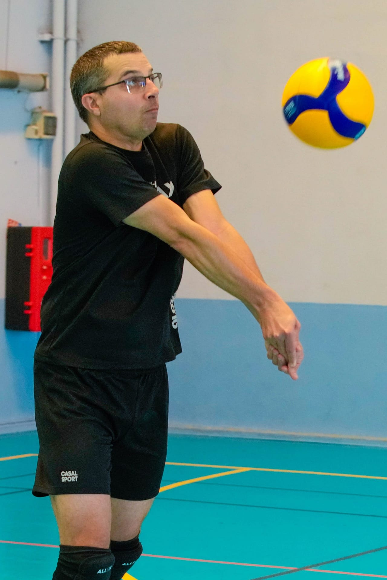 réception volley