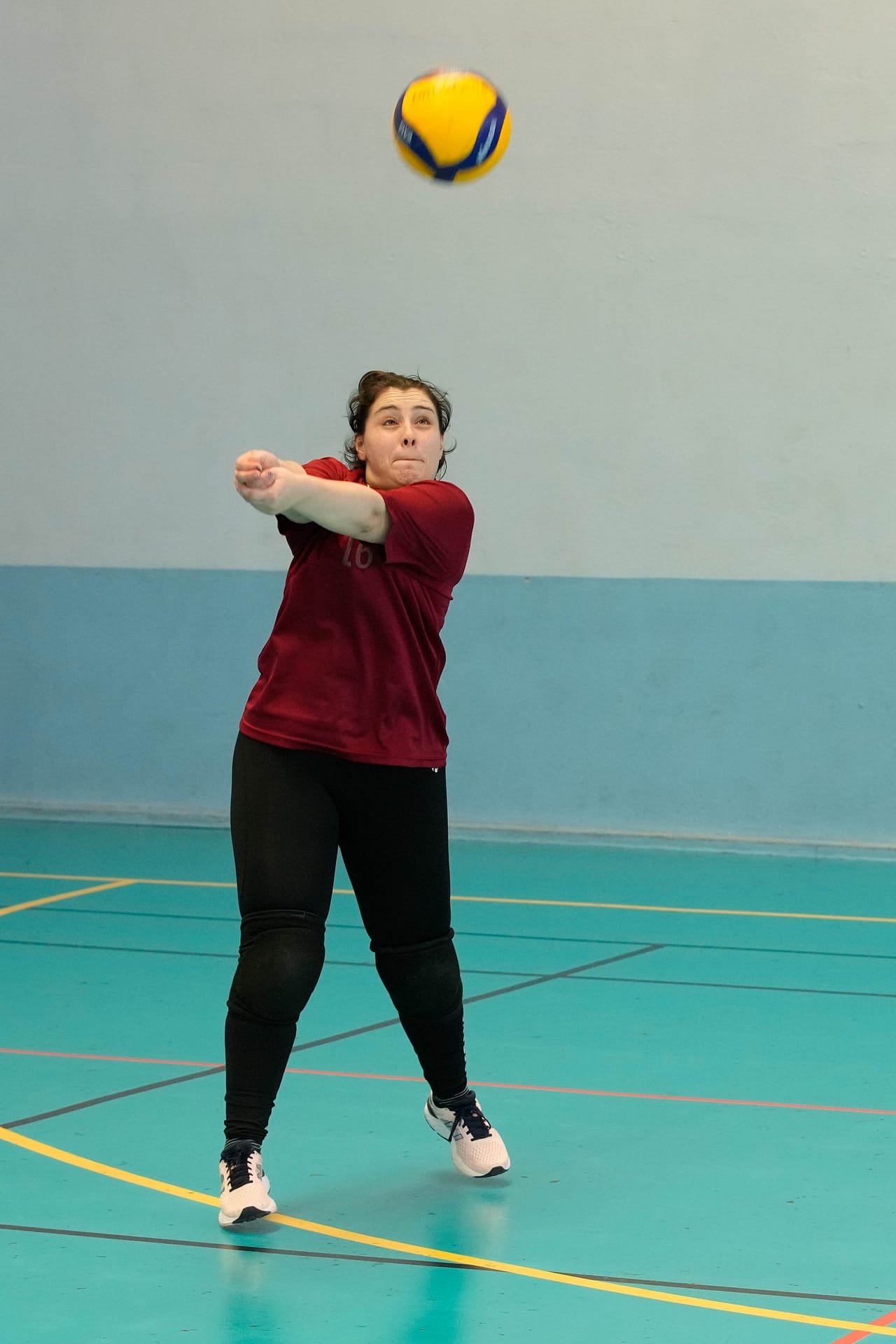 réception volley